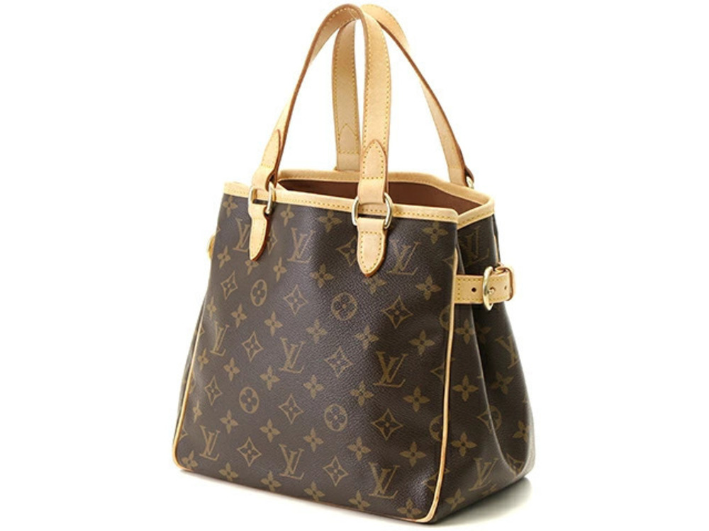Louis Vuitton Tote Monogram Bag Batignolles Brown